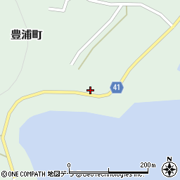 北海道函館市豊浦町55周辺の地図