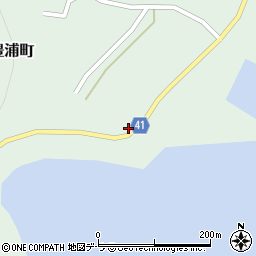 北海道函館市豊浦町32周辺の地図