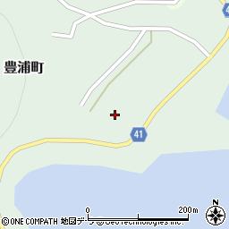 北海道函館市豊浦町45周辺の地図