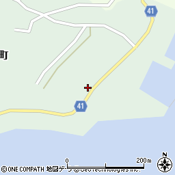 北海道函館市豊浦町41周辺の地図