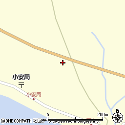 北海道函館市小安町654-1周辺の地図