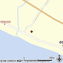 北海道函館市小安町74-2周辺の地図