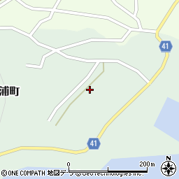 北海道函館市豊浦町197周辺の地図