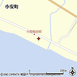 北海道函館市小安町208周辺の地図