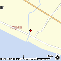 北海道函館市小安町70周辺の地図