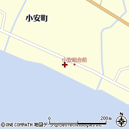 北海道函館市小安町216周辺の地図