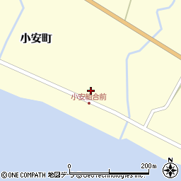 北海道函館市小安町64-1周辺の地図