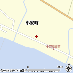 北海道函館市小安町57-4周辺の地図