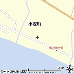 北海道函館市小安町57-1周辺の地図