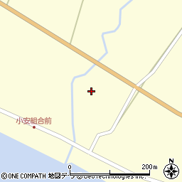 北海道函館市小安町202周辺の地図