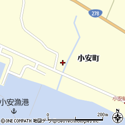 北海道函館市小安町50周辺の地図