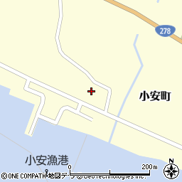北海道函館市小安町47周辺の地図
