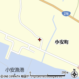 北海道函館市小安町395周辺の地図