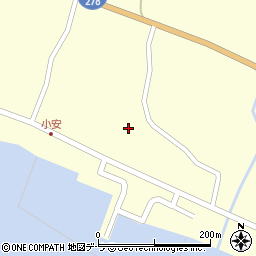 北海道函館市小安町386周辺の地図