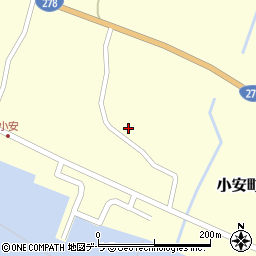 北海道函館市小安町845周辺の地図