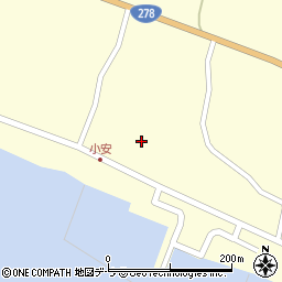北海道函館市小安町313周辺の地図
