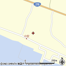 北海道函館市小安町33周辺の地図