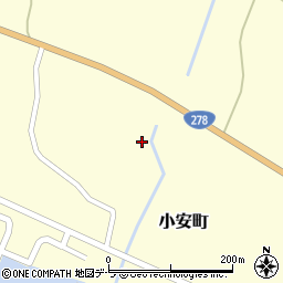 北海道函館市小安町838周辺の地図