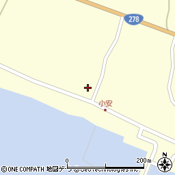 北海道函館市小安町356周辺の地図