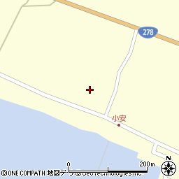 北海道函館市小安町354周辺の地図