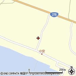 北海道函館市小安町358周辺の地図