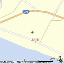 北海道函館市小安町326周辺の地図
