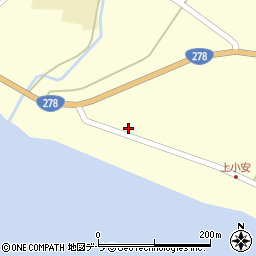 北海道函館市小安町4周辺の地図