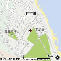 北海道函館市住吉町17-18周辺の地図