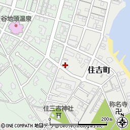 北海道函館市住吉町5-22周辺の地図