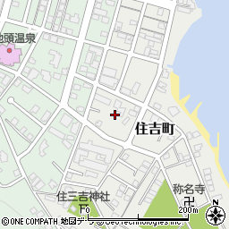 北海道函館市住吉町5周辺の地図