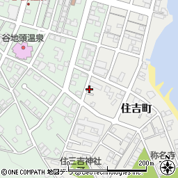 北海道函館市住吉町5-3周辺の地図