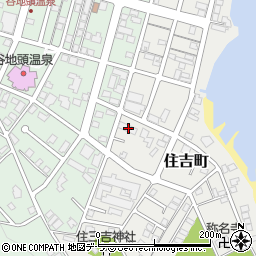 北海道函館市住吉町5-5周辺の地図