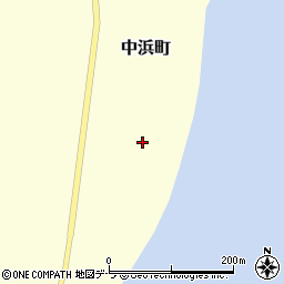 北海道函館市中浜町51周辺の地図