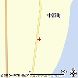 北海道函館市中浜町46-2周辺の地図