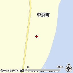北海道函館市中浜町54周辺の地図