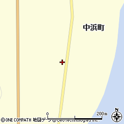 北海道函館市中浜町100-3周辺の地図