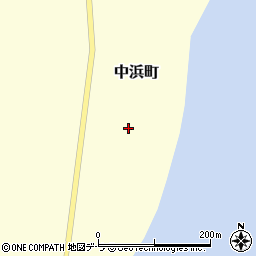 北海道函館市中浜町58周辺の地図
