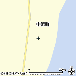 北海道函館市中浜町57周辺の地図