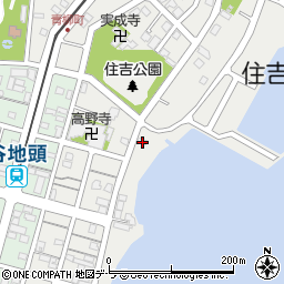 北海道函館市住吉町13-11周辺の地図