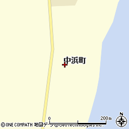 北海道函館市中浜町64周辺の地図