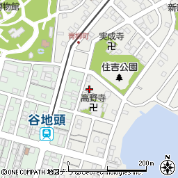 北海道函館市住吉町12-4周辺の地図