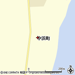 北海道函館市中浜町66周辺の地図