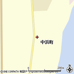 北海道函館市中浜町74周辺の地図
