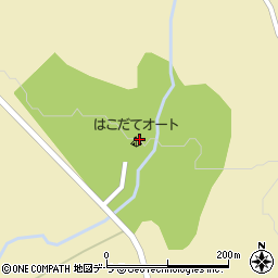 函館市役所土木部　白石公園オートキャンプ場・パークゴルフ場周辺の地図