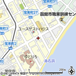函館市水産加工業協同組合周辺の地図