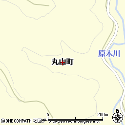 北海道函館市丸山町周辺の地図