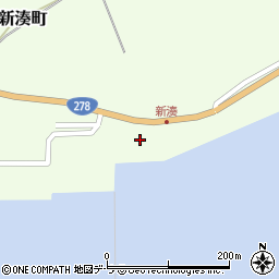北海道函館市新湊町108-2周辺の地図