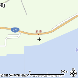 北海道函館市新湊町114周辺の地図