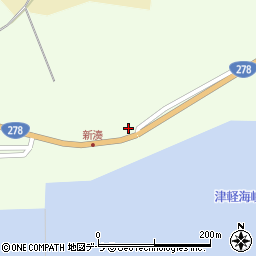 北海道函館市新湊町224周辺の地図