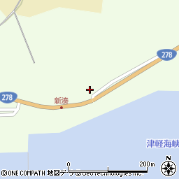 北海道函館市新湊町224-1周辺の地図